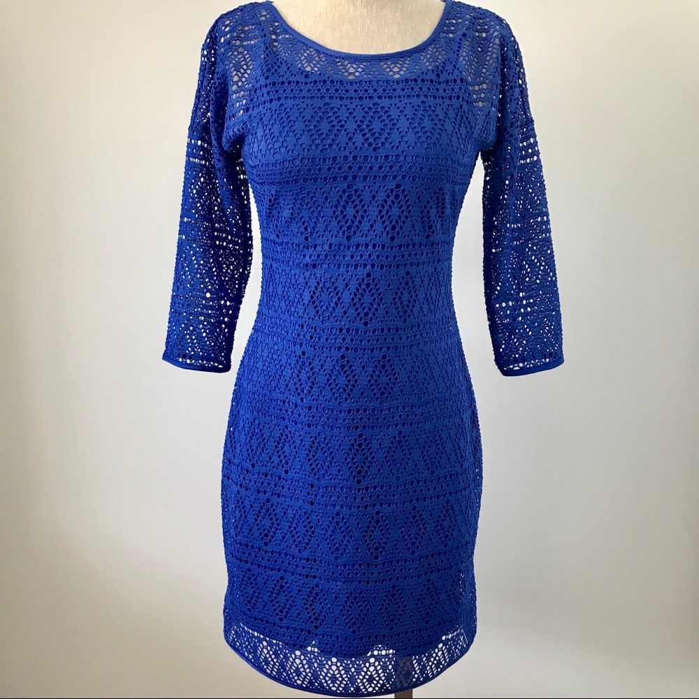 Express Royal blue dress